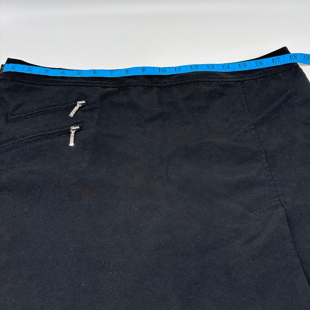 IZOD Black Golf Skort Women's Size 12 - Picture 9 of 10